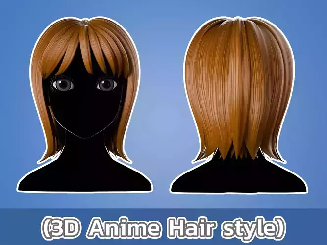Anime hair style 32
