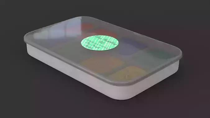 play dough mold set 3D model