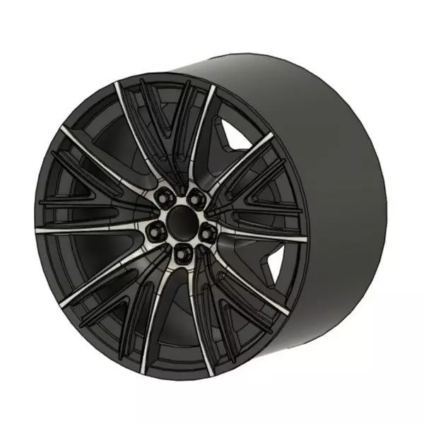 WORK ASTLEY 1X RIMS FOR DIECAST 64 SCALE 3D print model_0