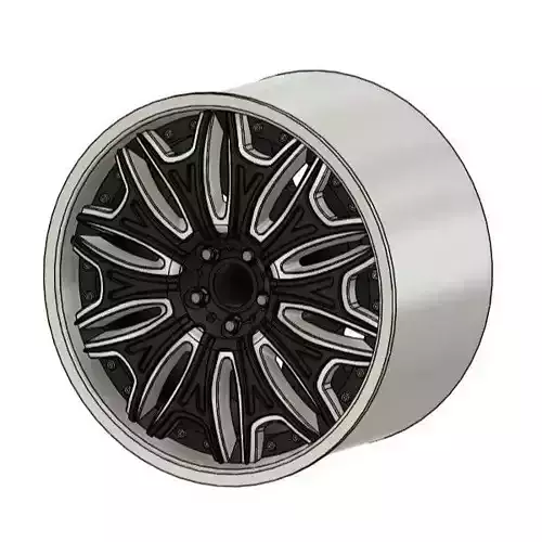 WORK RUSTTERE RT2 RIMS FOR DIECAST 64 SCALE