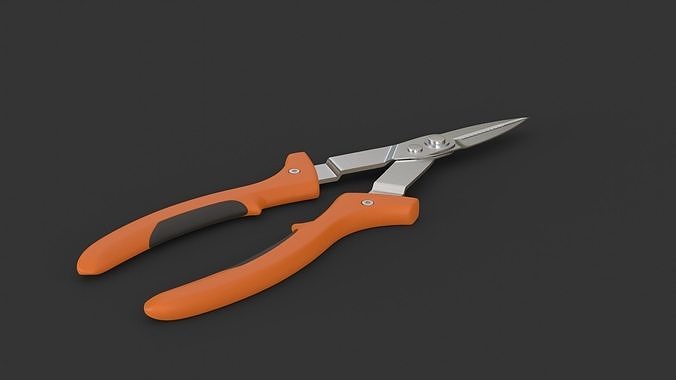 gardening shears 3D model