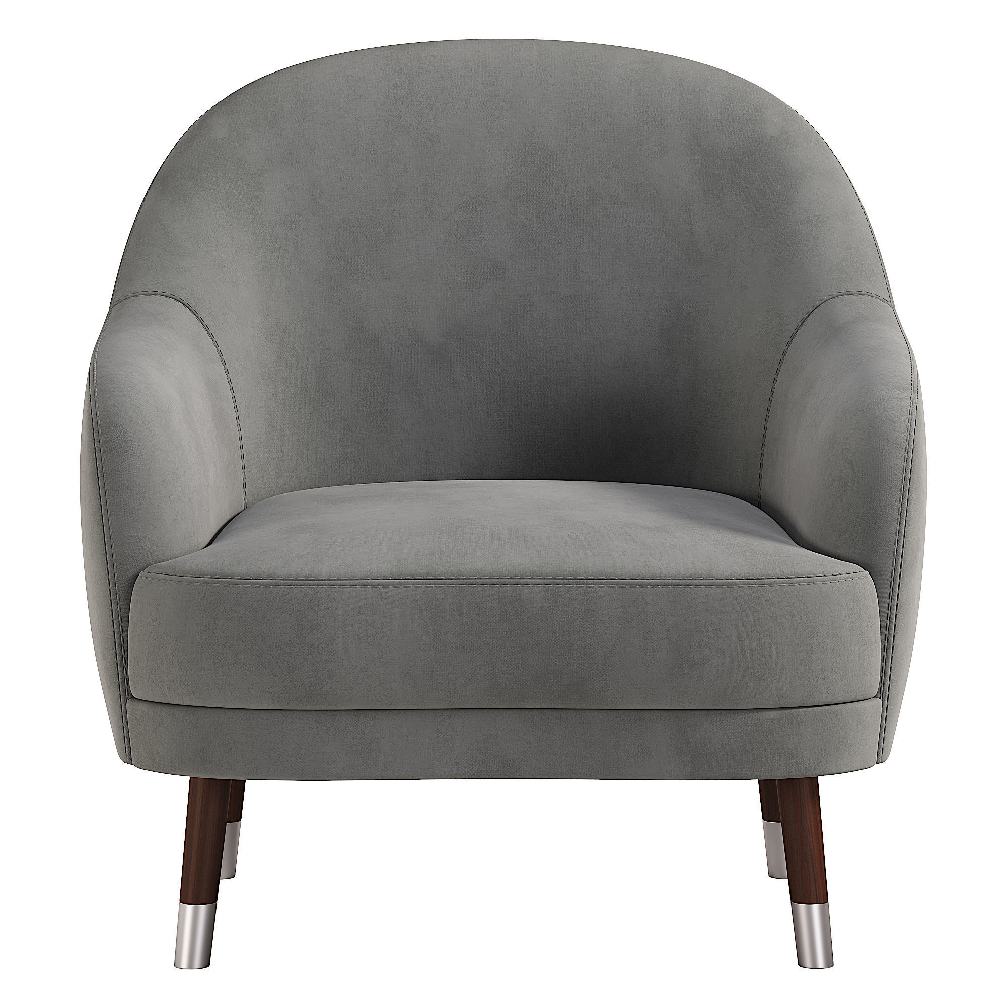 Cosy Armchair 3D model_2