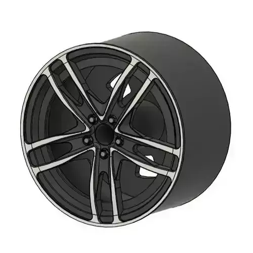 WORK SCRIPT T03 RIMS FOR DIECAST 64 SCALE 3D print model
