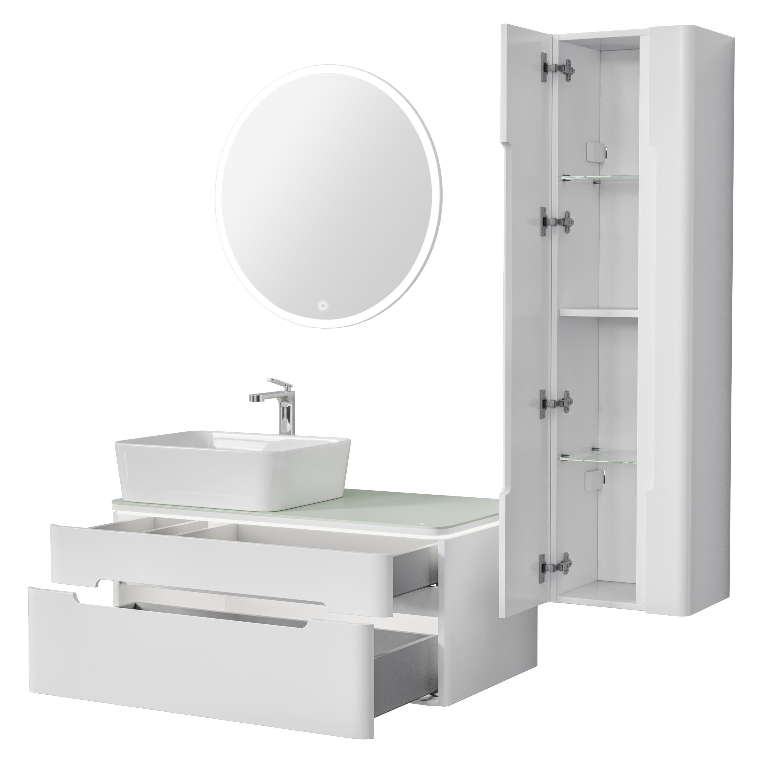 Jorno Shine 90 and Pencil Case 3D model_1