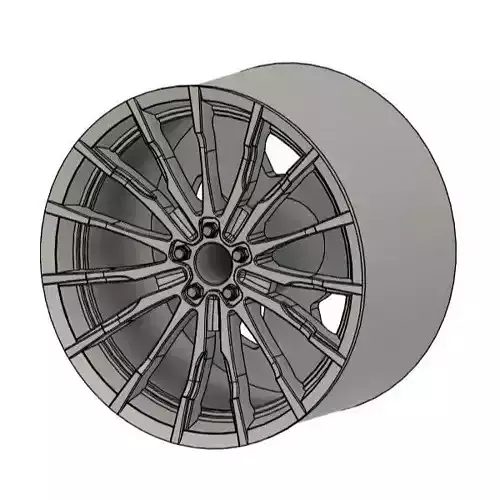 WORK URBANZONE FERVORE RIMS FOR DIECAST 64 SCALE