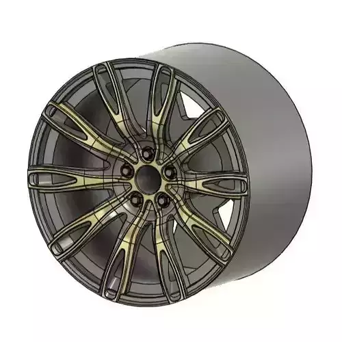 WORK URBANZONE FIORITA RIMS FOR DIECAST 64 SCALE