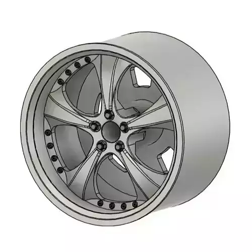 WORK EUROLINE SE RIMS FOR DIECAST 64 SCALE