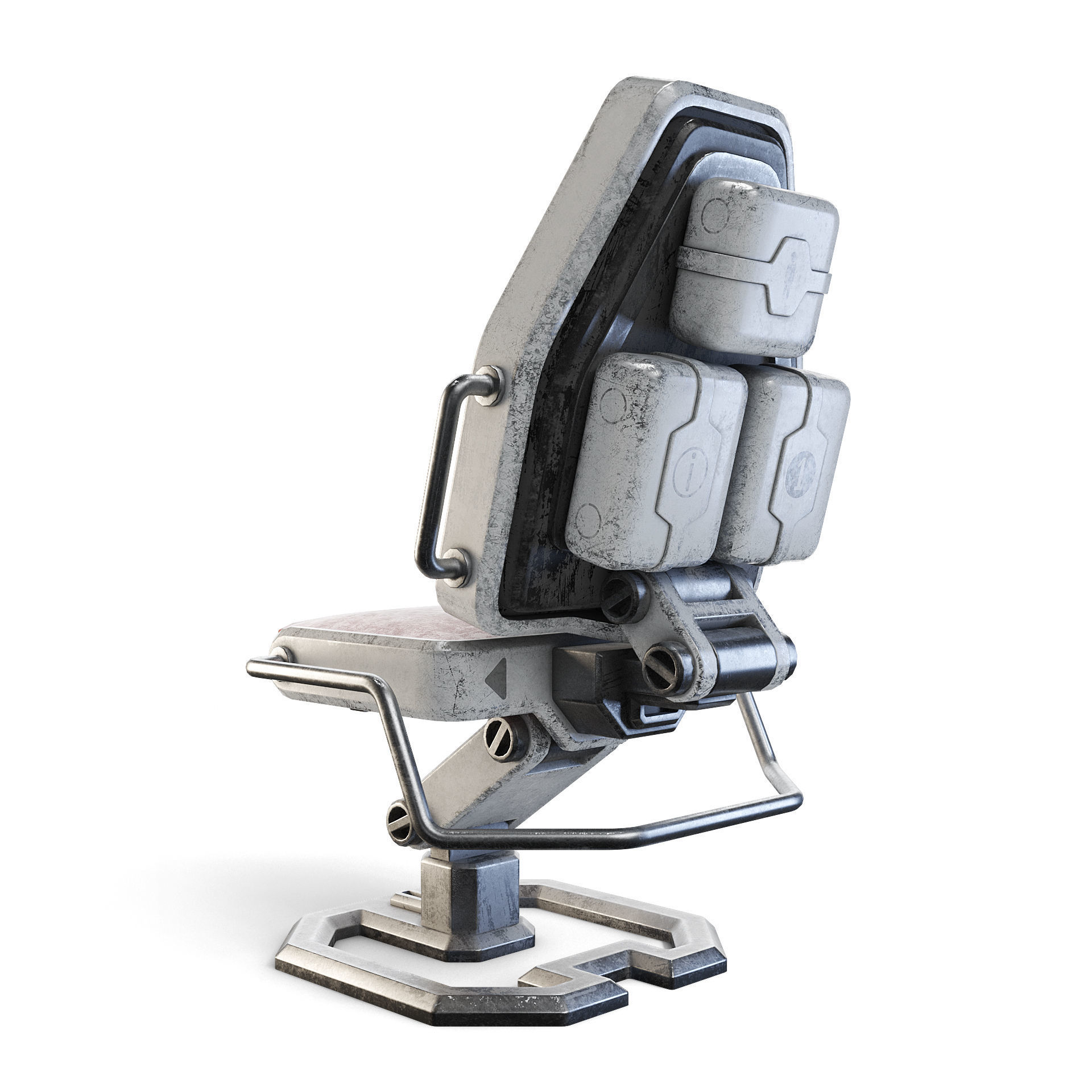 Space Station Chair 3D model_3