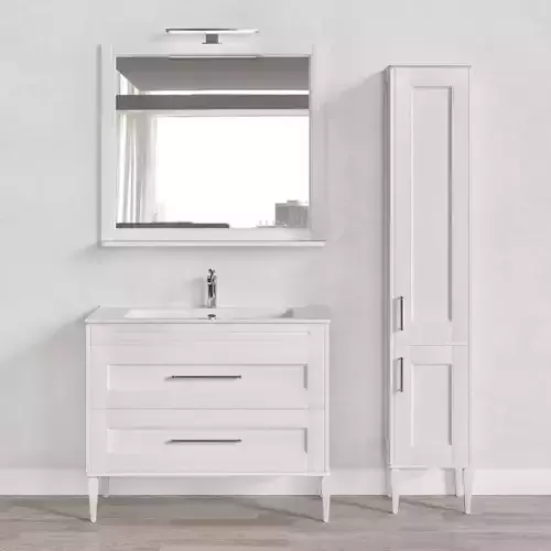 Boston 60-80-100 Pencil case White gloss