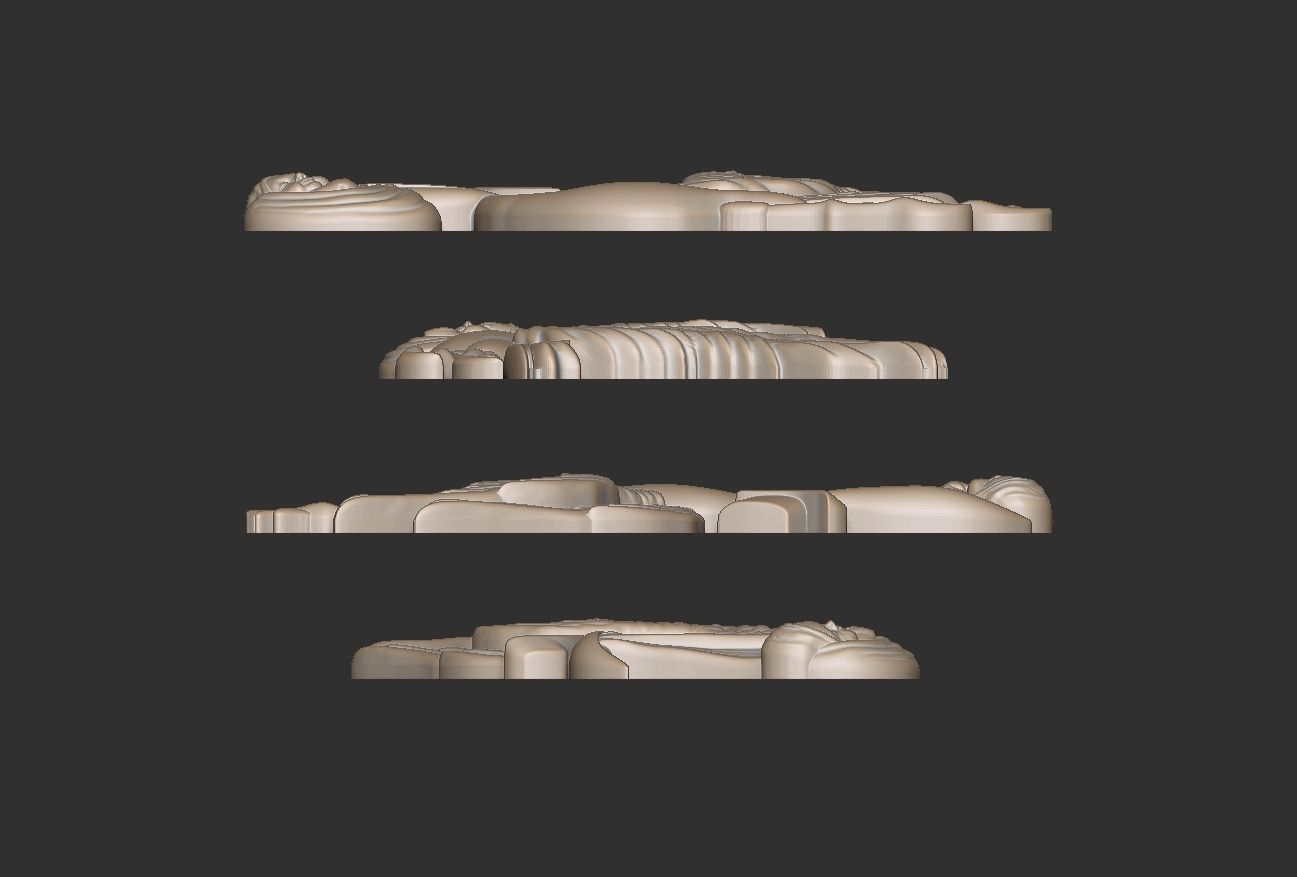 Stork delivering baby 3D print model_6