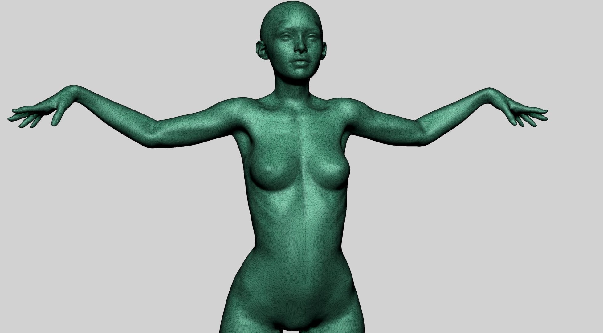 Female Poses 3D model_12