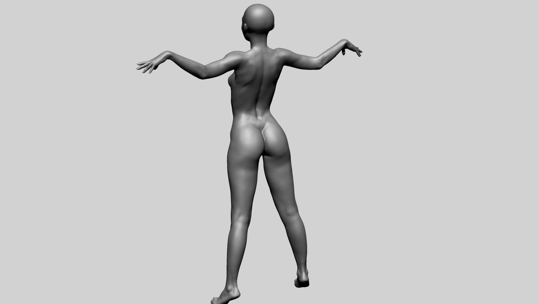 Female Poses 3D model_9