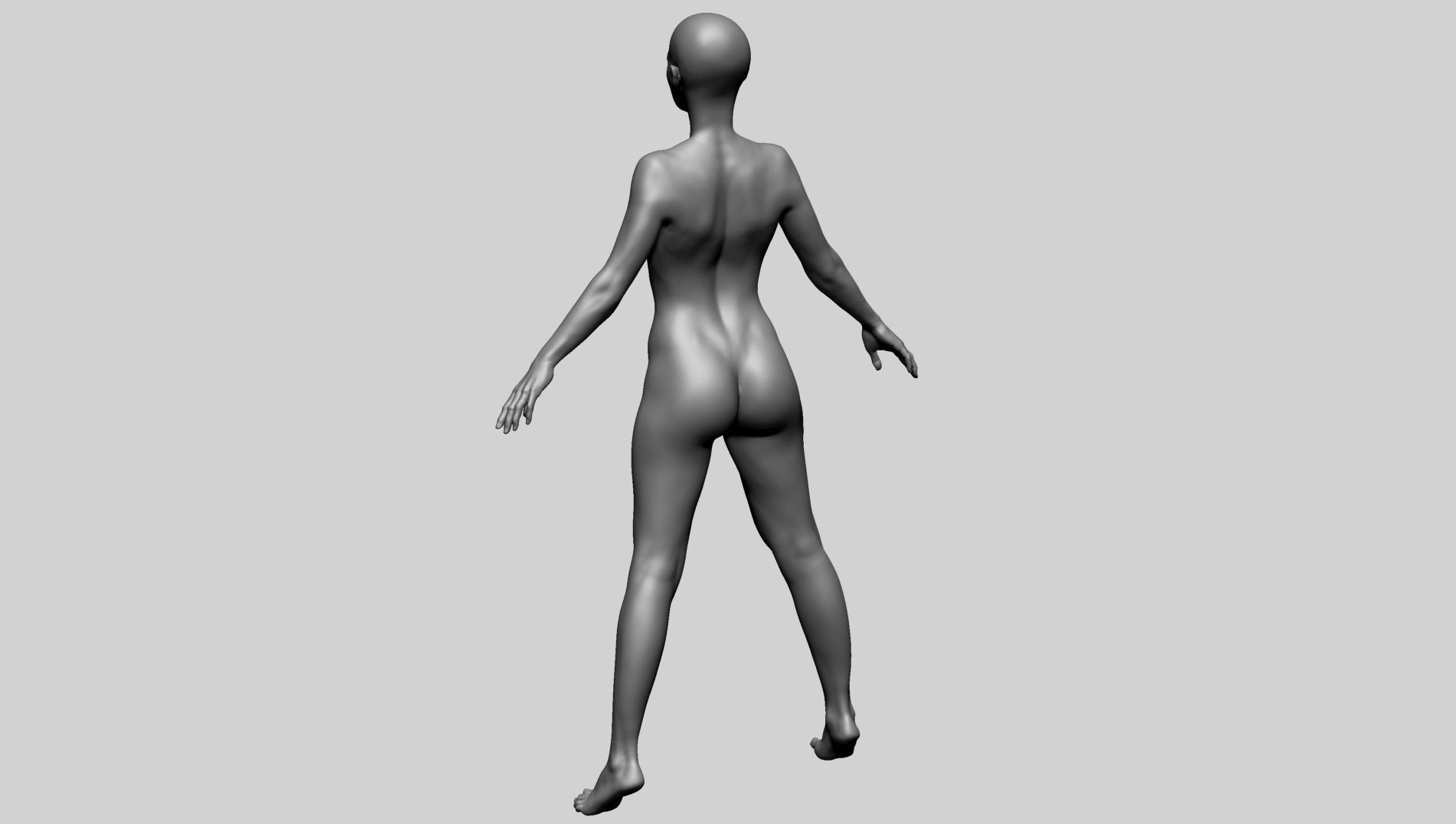 Female Poses 3D model_8