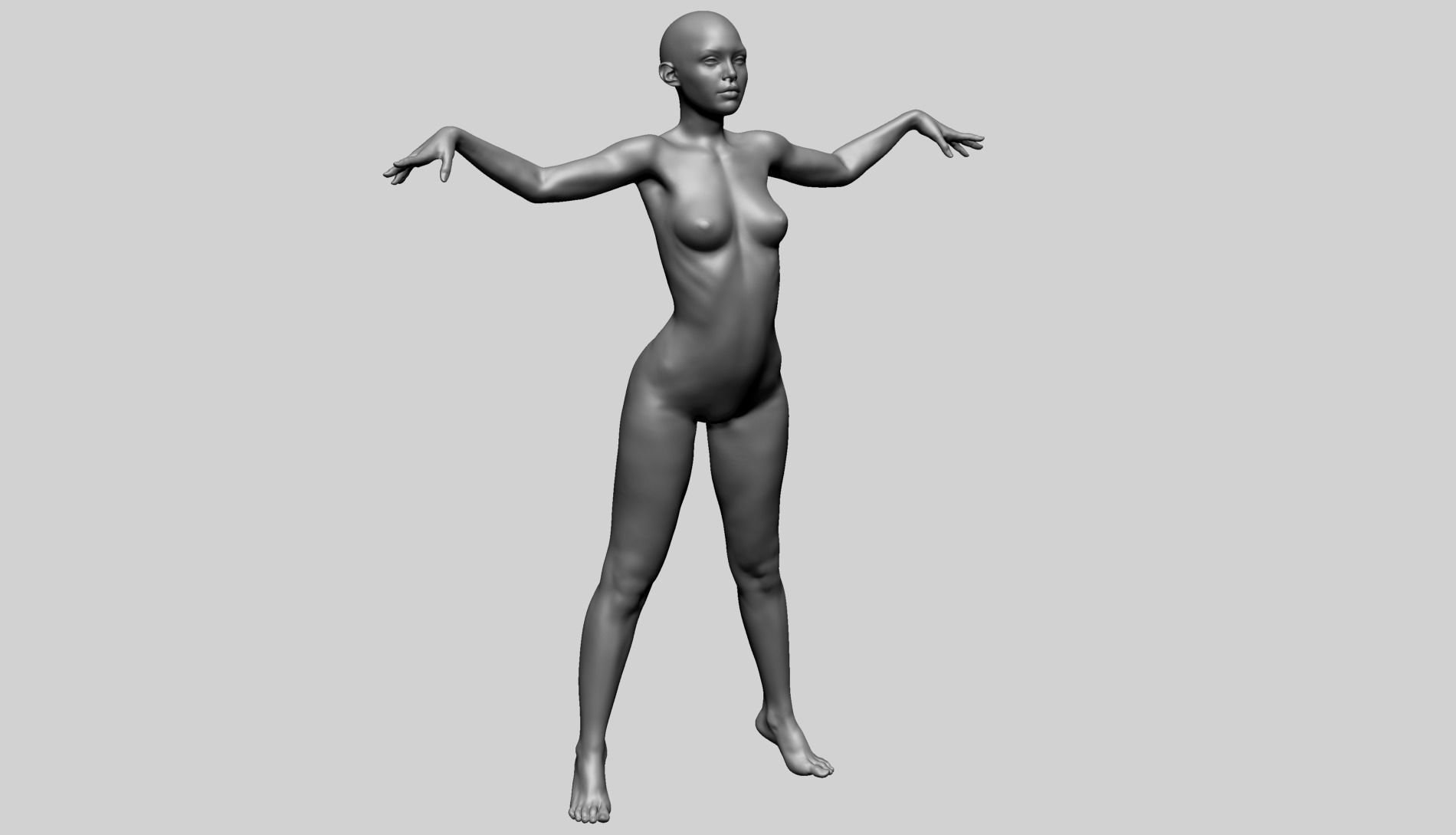 Female Poses 3D model_6