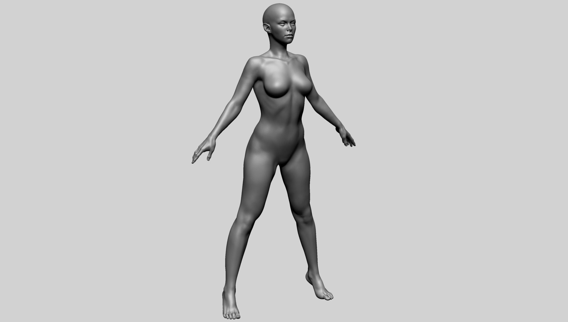 Female Poses 3D model_5