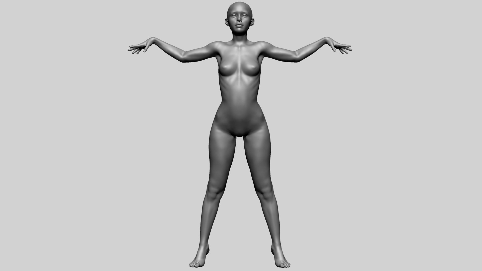 Female Poses 3D model_3