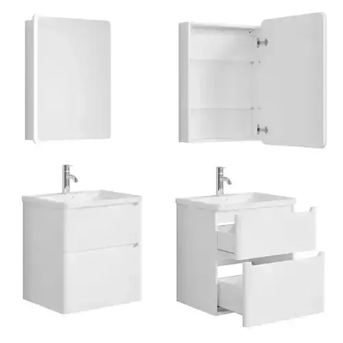 Stworki Montre 60-70-80 Pencil case White gloss