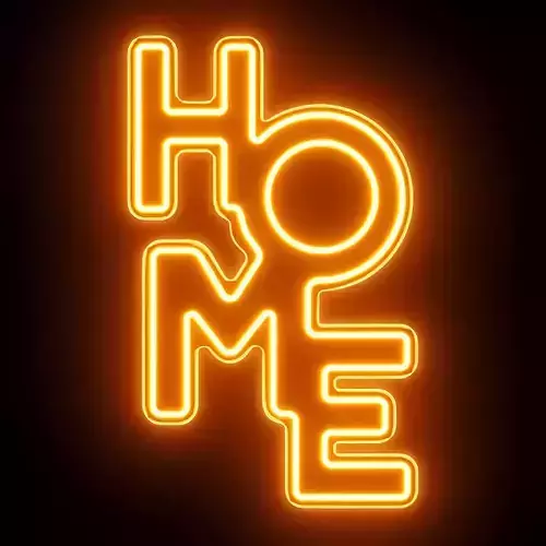 Home Neon Sign