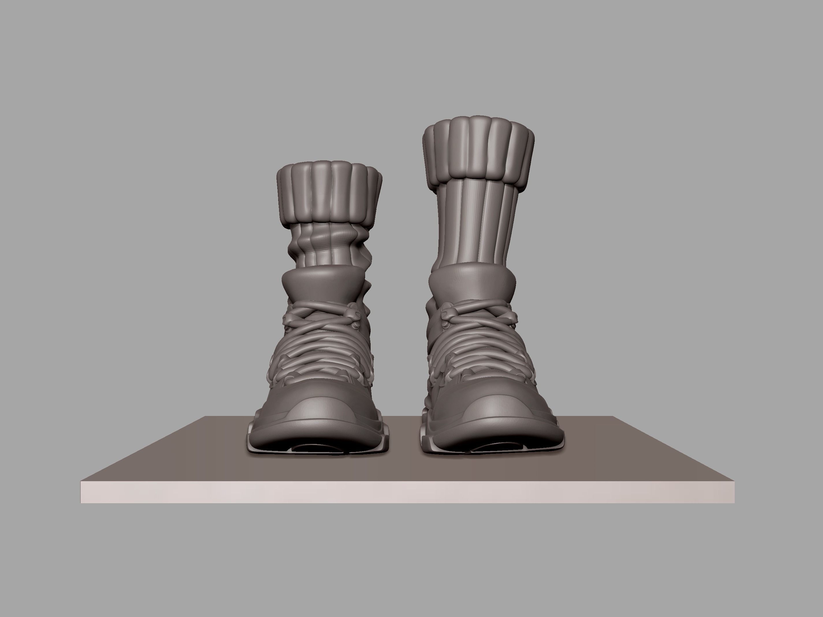 Sneakers  3D print model_2