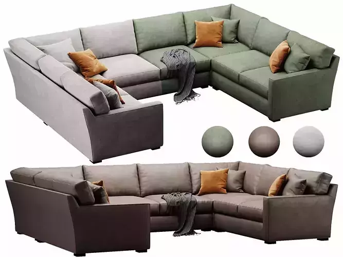 Crate and Barrel Axis sofa