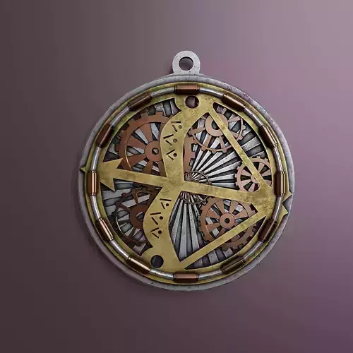 Zodiac sign Sagittarius Low-poly 3D model