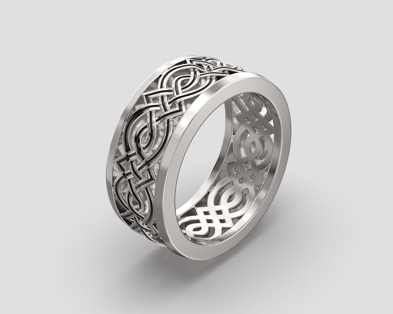 R 011 ring 3D print model_4