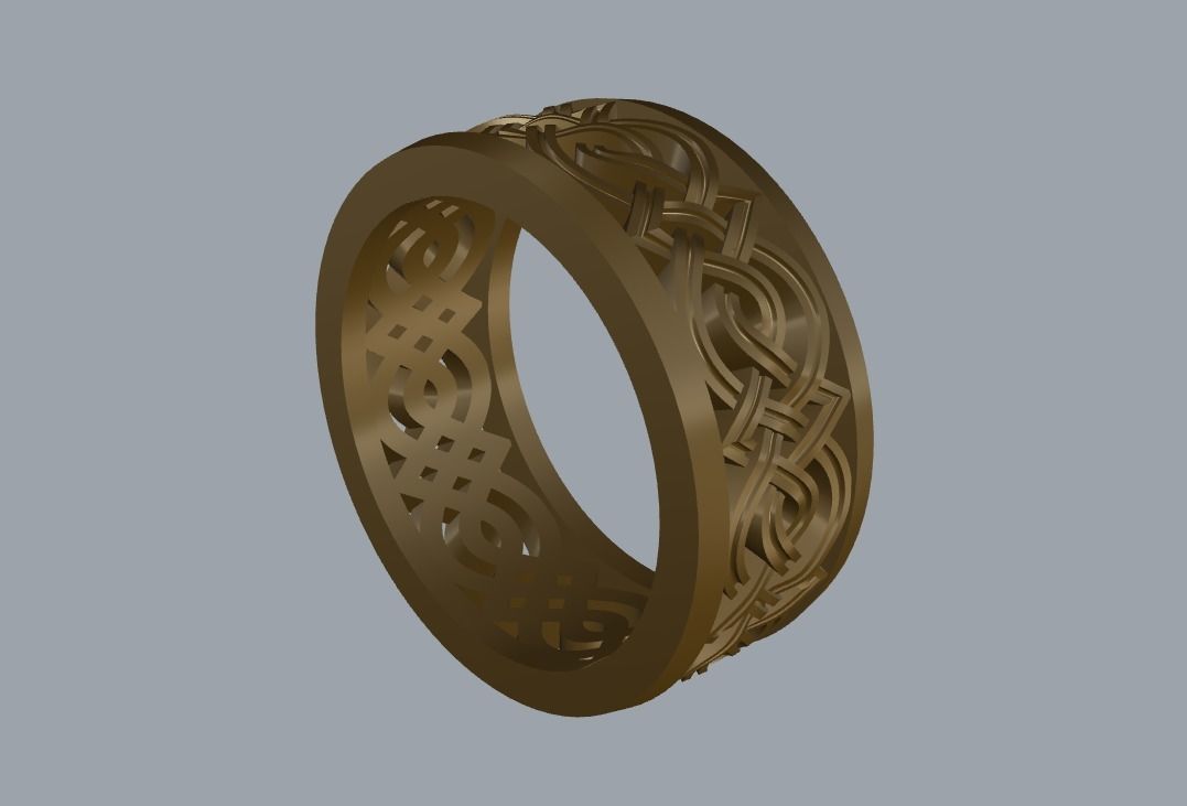 R 011 ring 3D print model_12