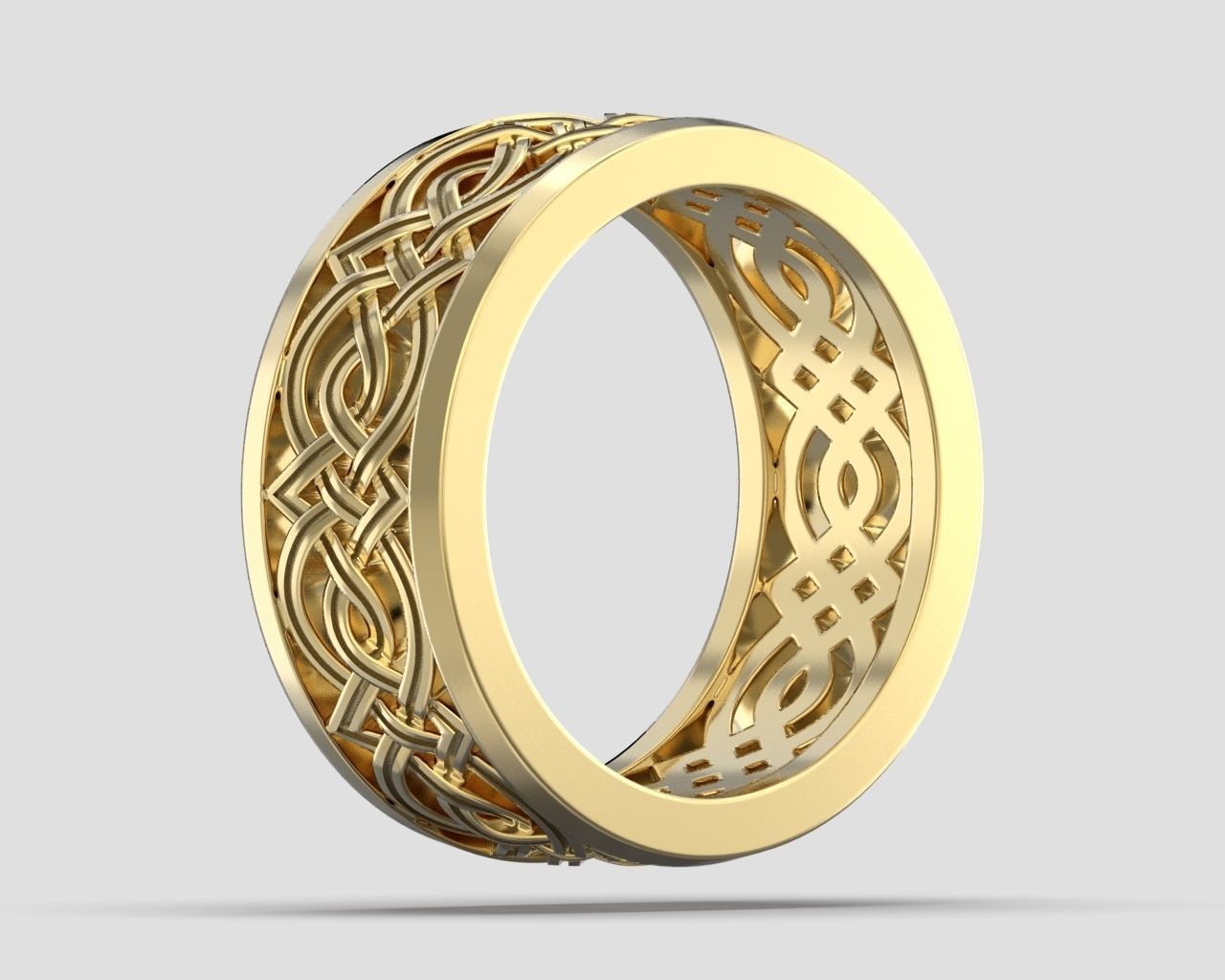 R 011 ring 3D print model_9