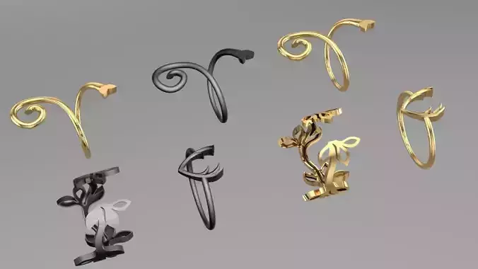 3 simple minimal ring