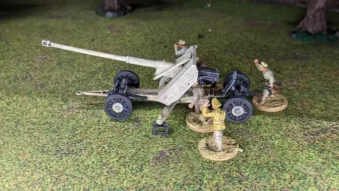 88mm anti-tank gun - Pak 43 - Germany - WW2 3D print model