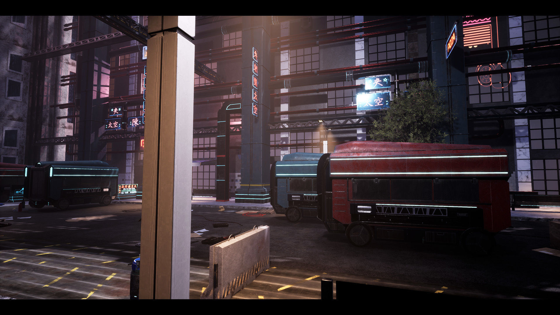 Cyberpunk Mega Bundle Vol1 Low-poly 3D model_18