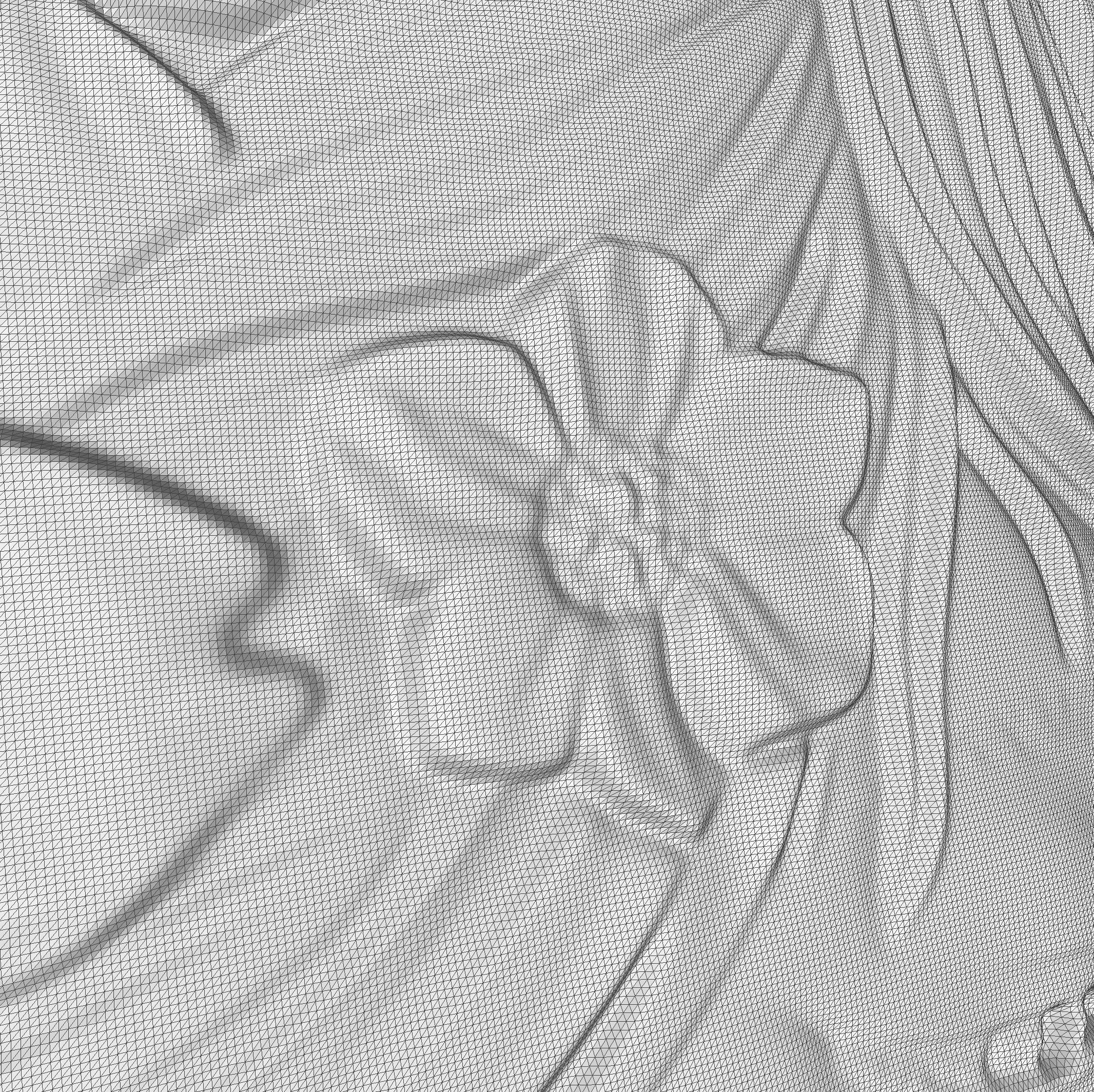 Japanese anime girl with flowers2 CNC 3D model 3D print model_3