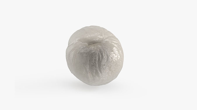 Peeled Longan 3D model 7