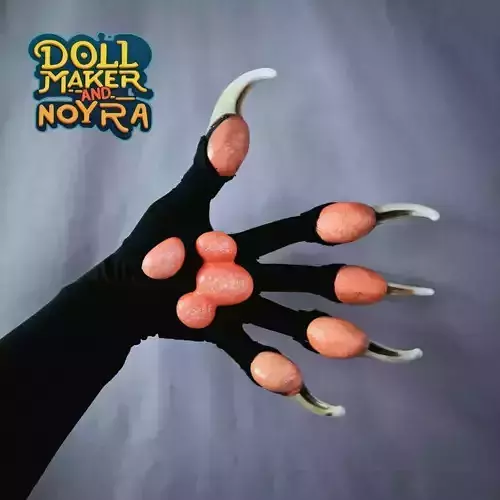 Furry suit DIY cat claws