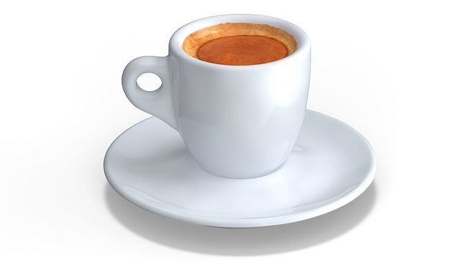 Lavazza Espresso Coffee Cup 3D model