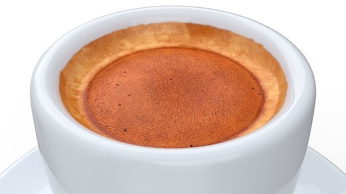 Lavazza Espresso Coffee Cup 3D model 7