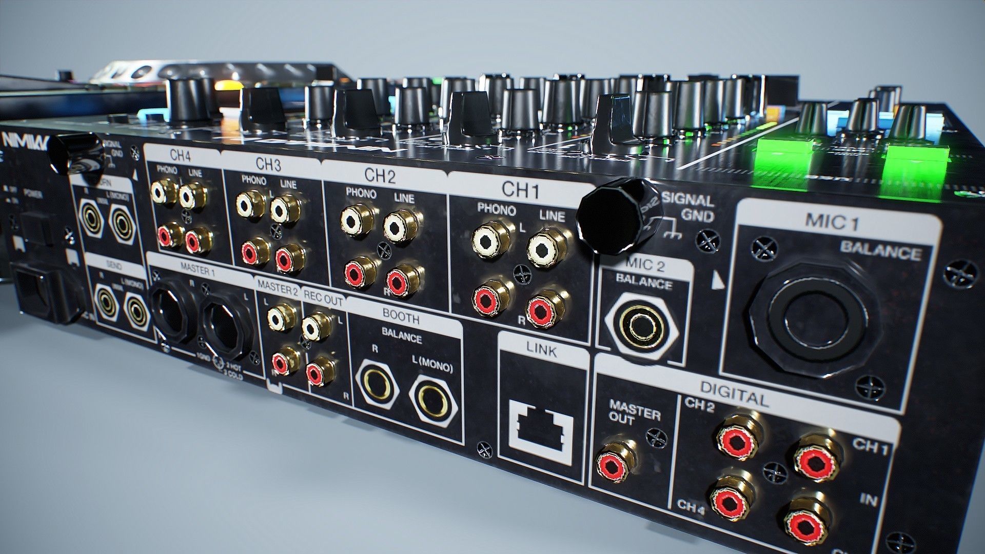 DJ Equipment - Game Ready Assets Low-poly 3D model_8