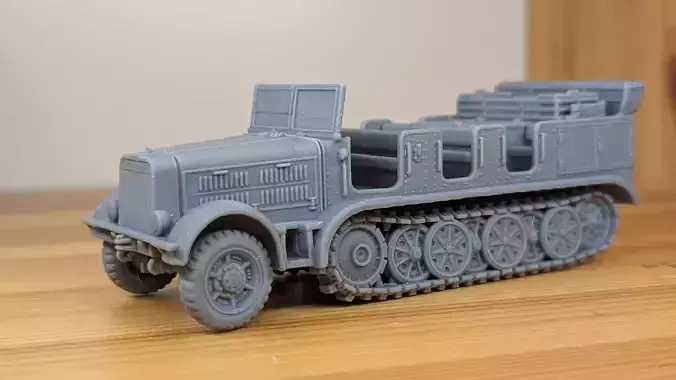 Half-track Breda 61 Artillery Tractor - Italy - WW2