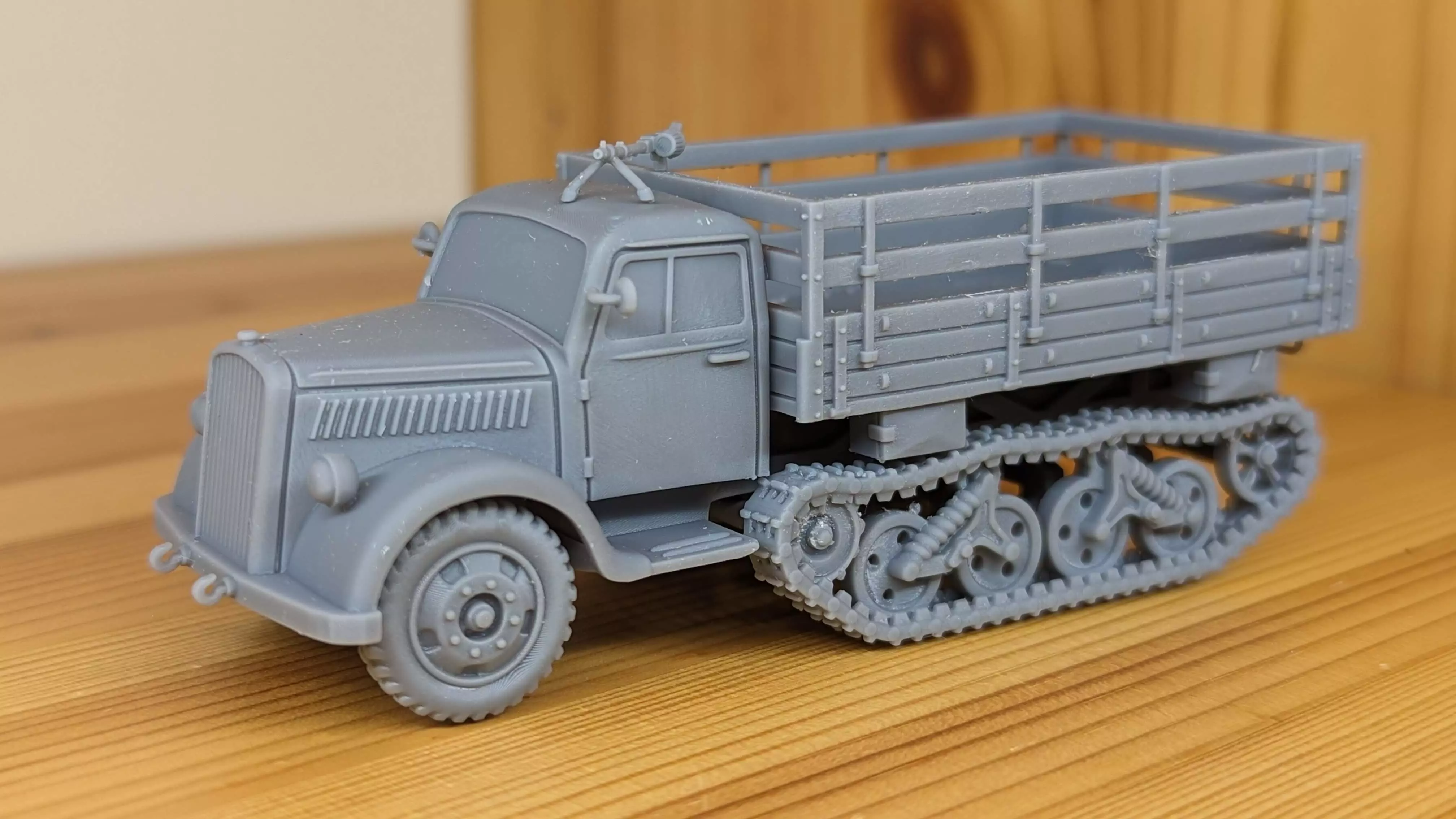 Half-track Sd-Kfz-3 Opel Maultier - Germany - WW2 3D print model_0