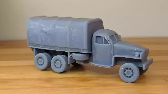 Studebaker US6 -U3 - 6x6 truck - US - WW2 3D print model