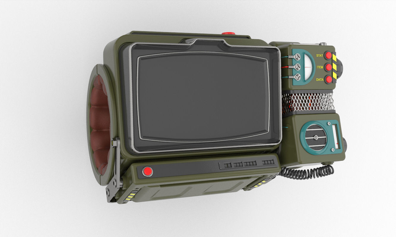 FALLOUT PIPBOY2000LIKE 3D model 3D printable | CGTrader