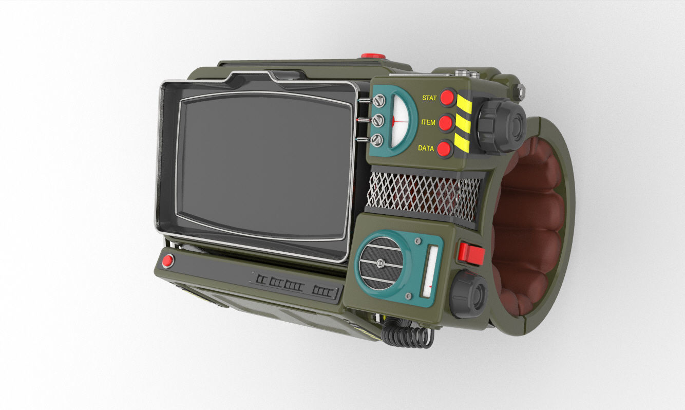 FALLOUT PIPBOY2000LIKE 3D model 3D printable | CGTrader