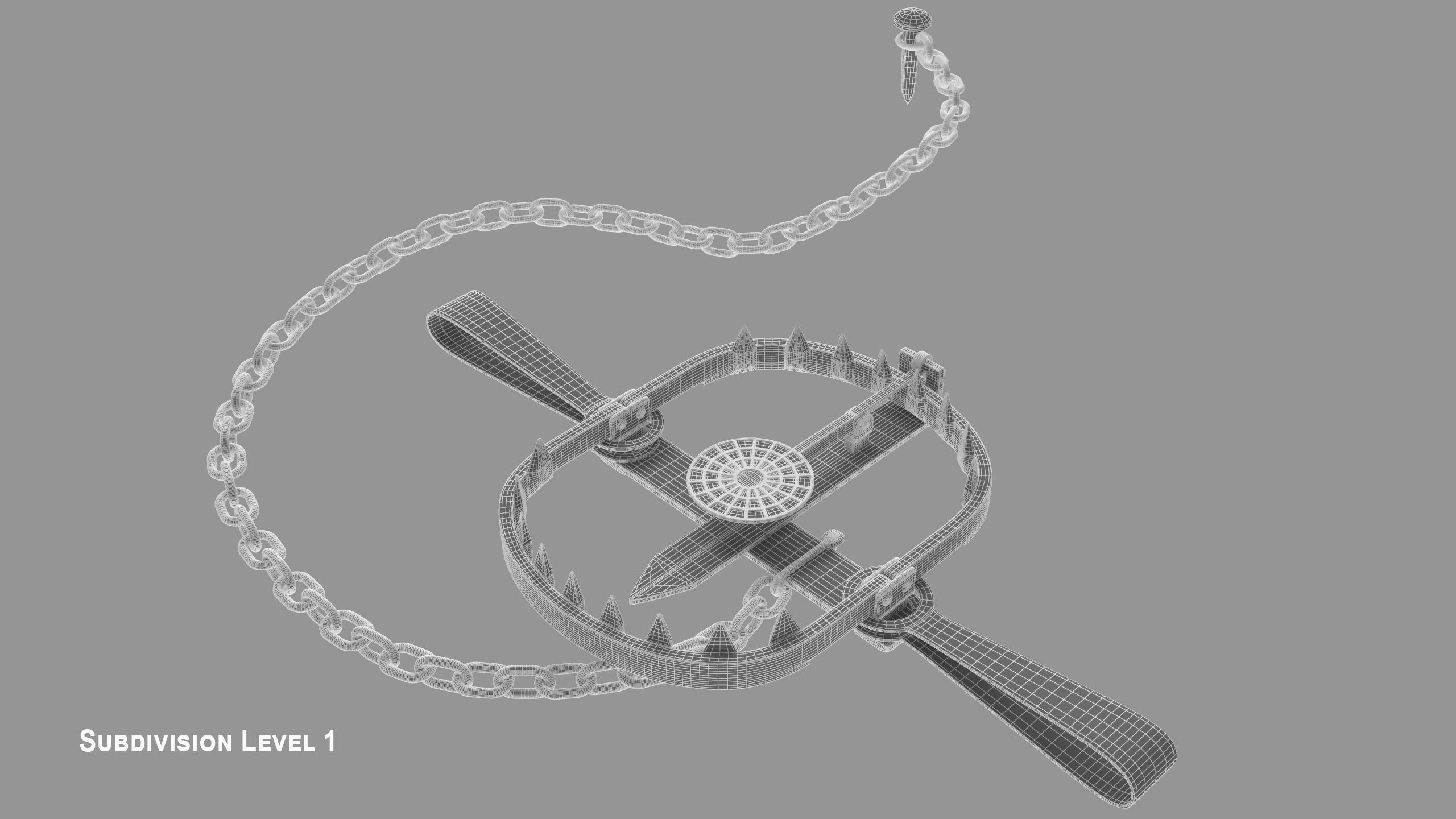 Bear Trap 3D model_10