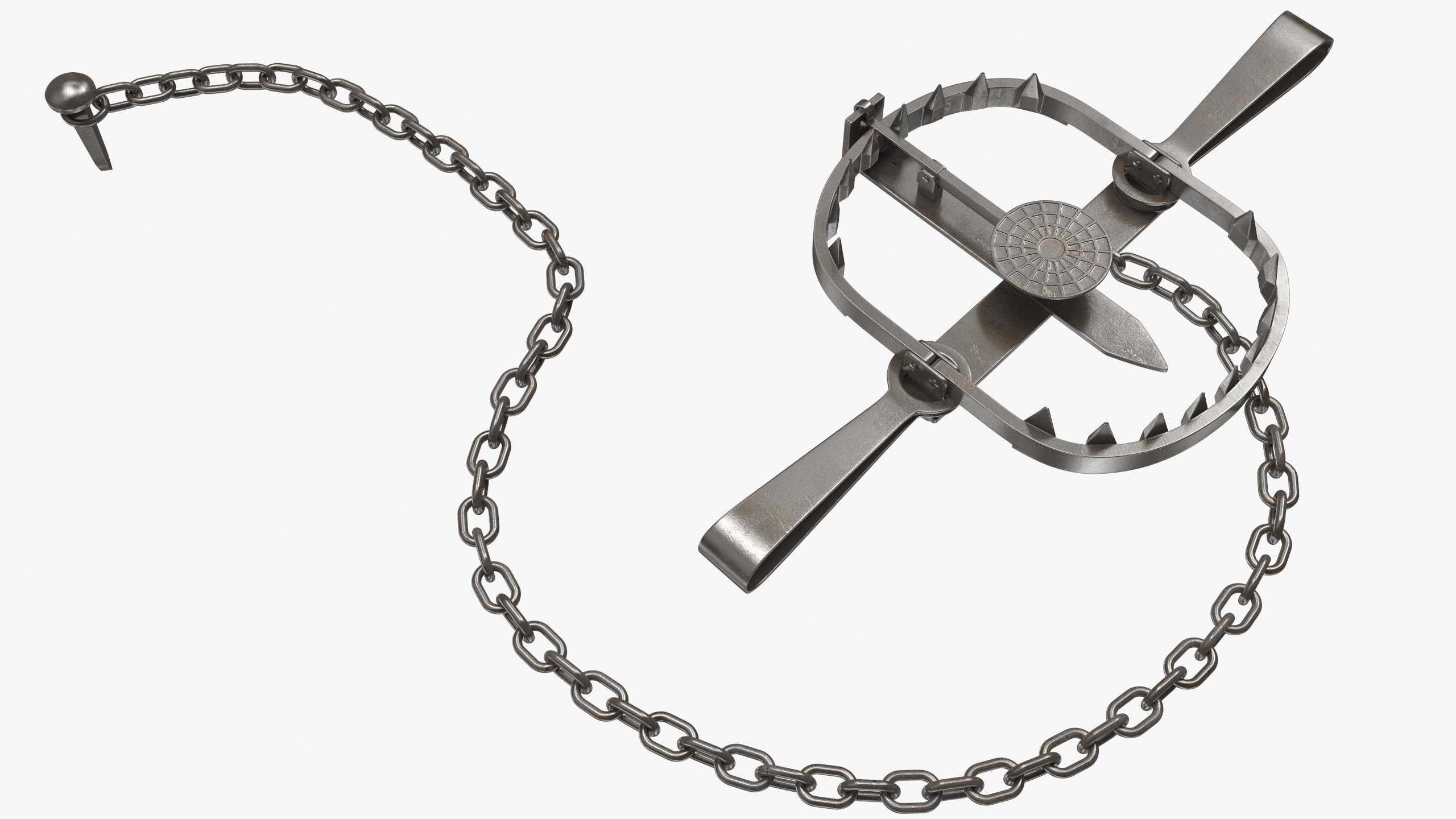 Bear Trap 3D model_7