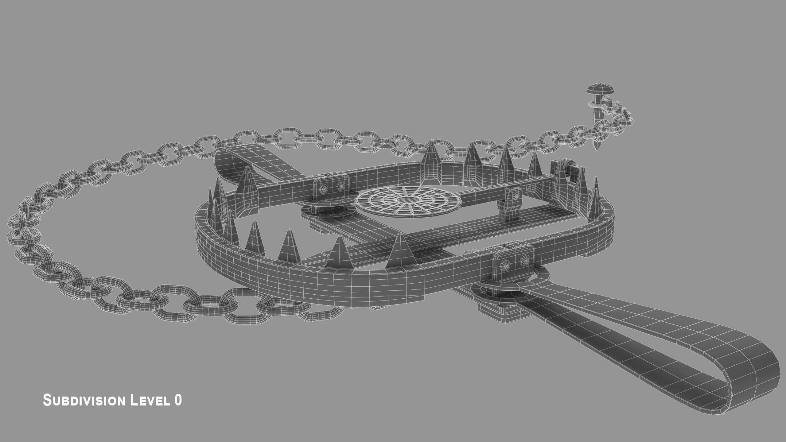 Bear Trap 3D model_19