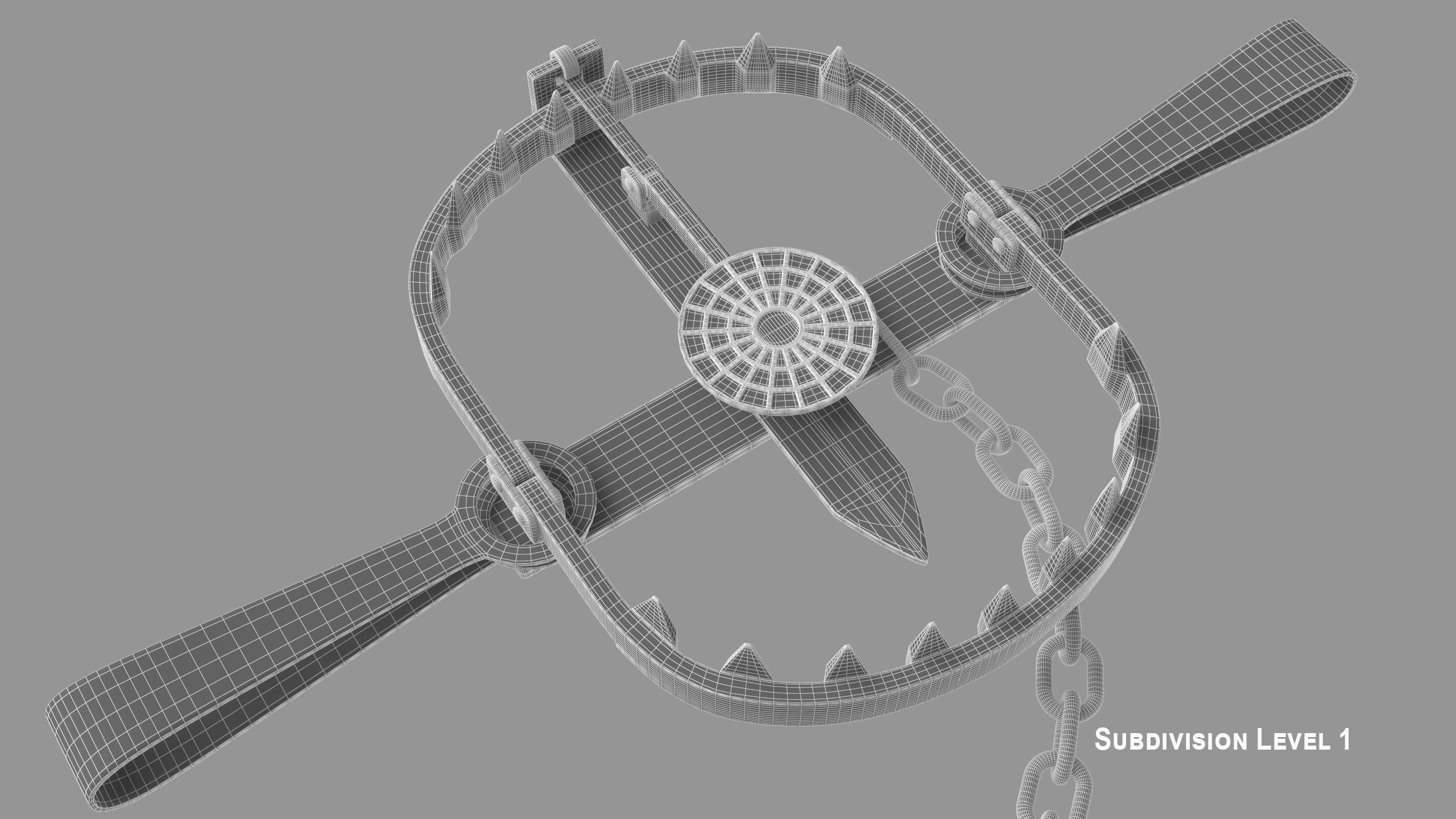 Bear Trap 3D model_12