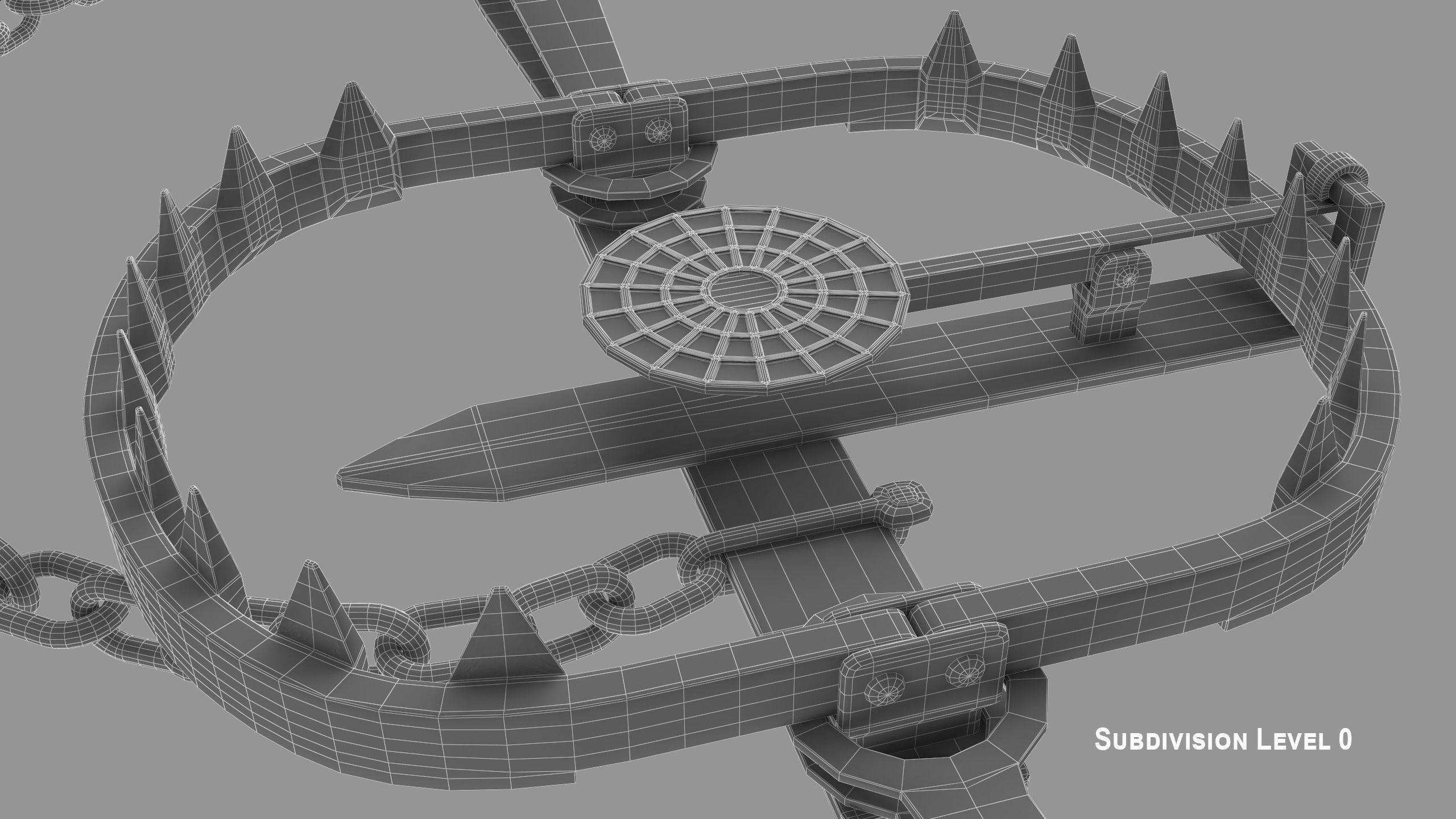 Bear Trap 3D model_15