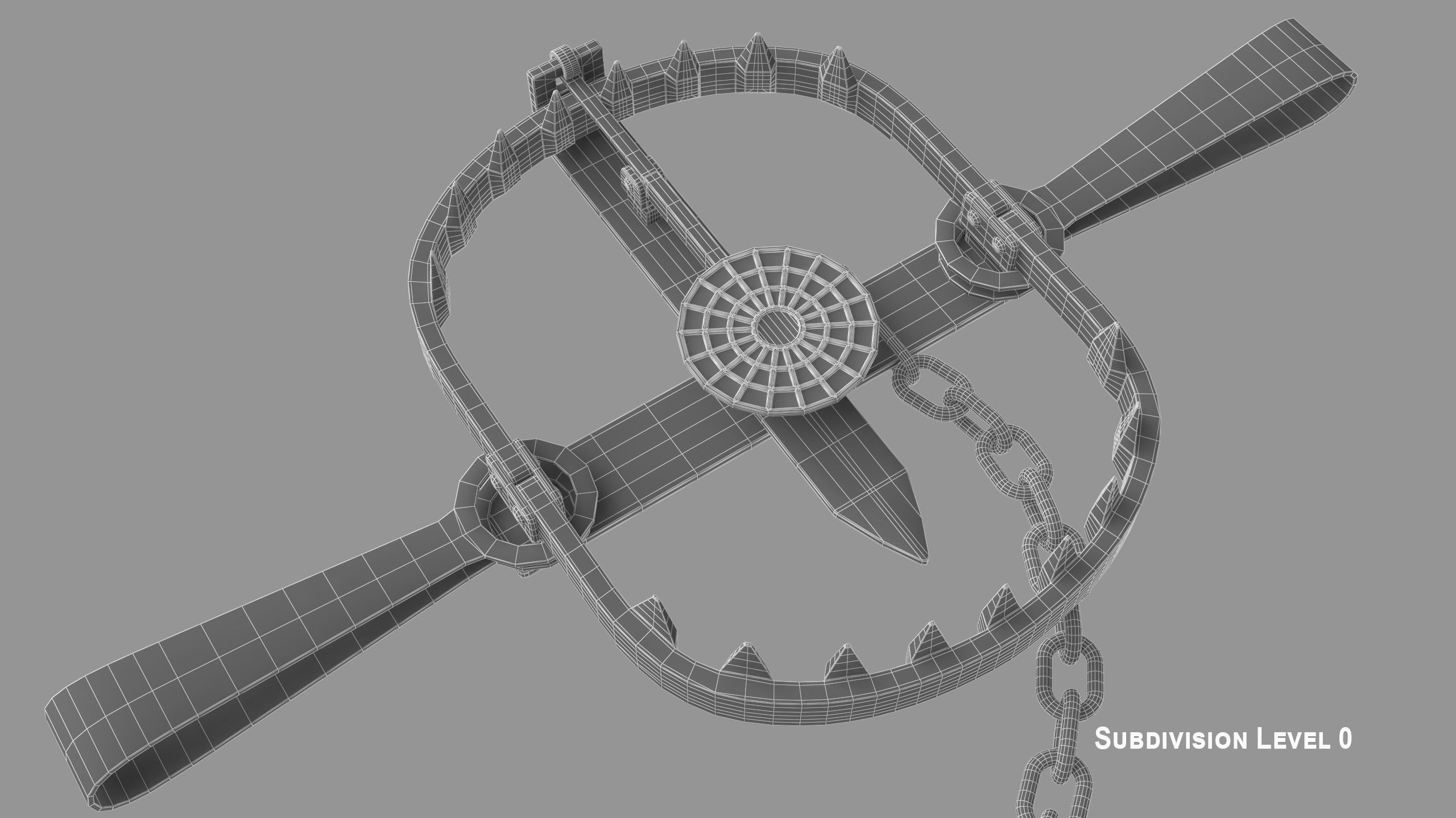 Bear Trap 3D model_11