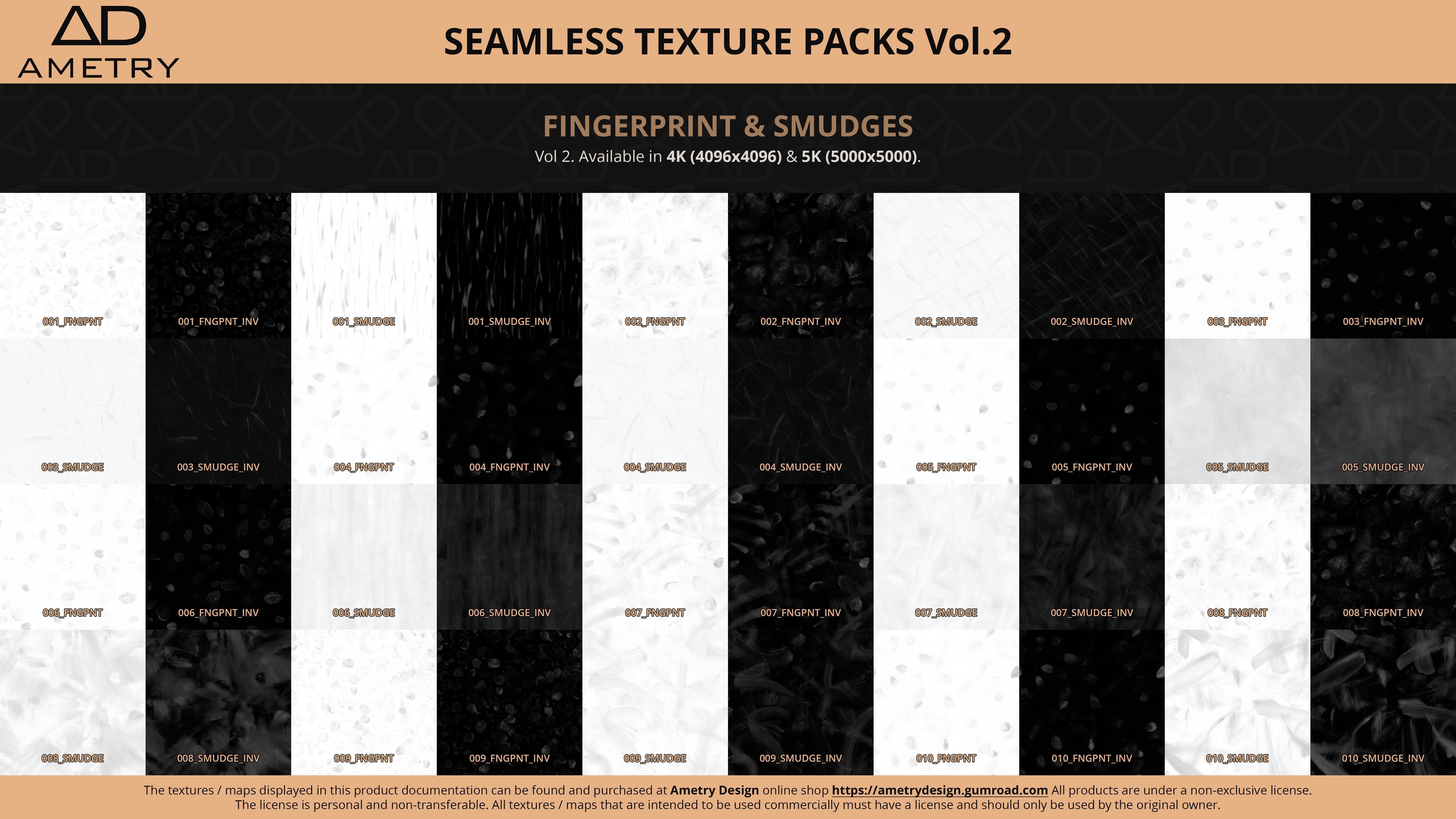 Fingerprint and Smudge Pack 5K Vol 2 Texture_8