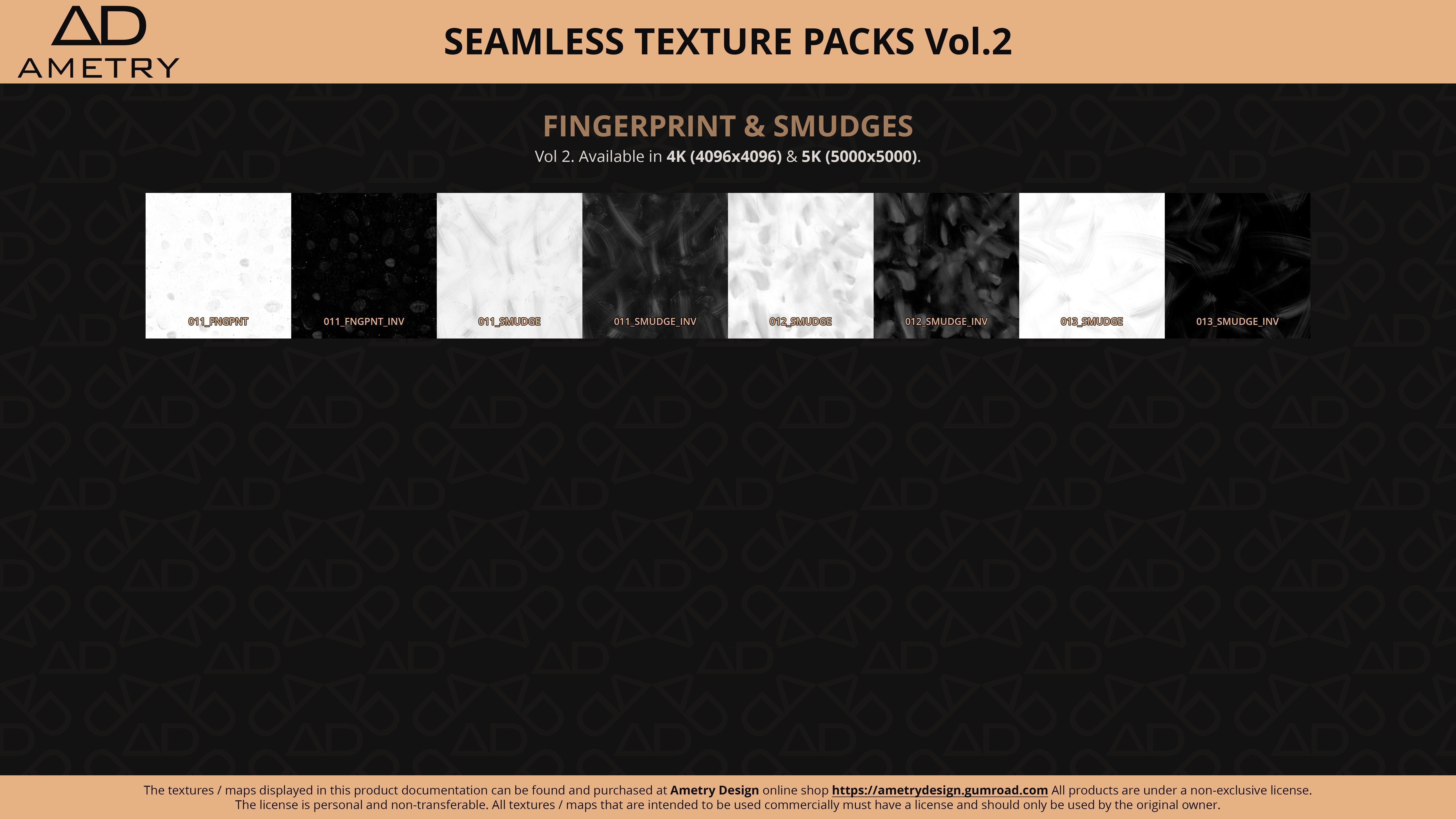 Fingerprint and Smudge Pack 5K Vol 2 Texture_9